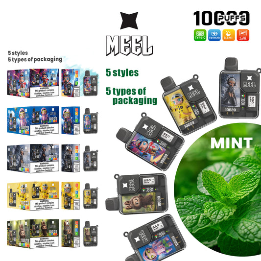 MEEL 泡泡瑪特10000口 拋棄式電子煙 (買3送1  )